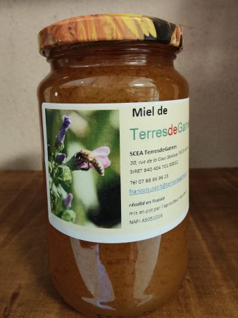Miel d&rsquo;été TerresdeGarnes 2024 500g