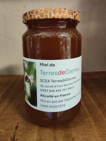 Miel d&rsquo;été TerresdeGarnes 2025 500g