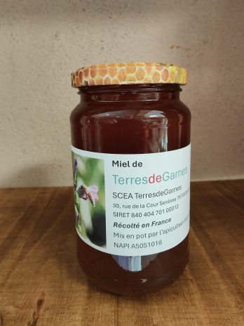 Miel d&rsquo;été TerresdeGarnes 2026 500g