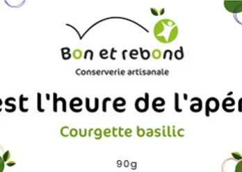 Tartinade Courgette Basilic