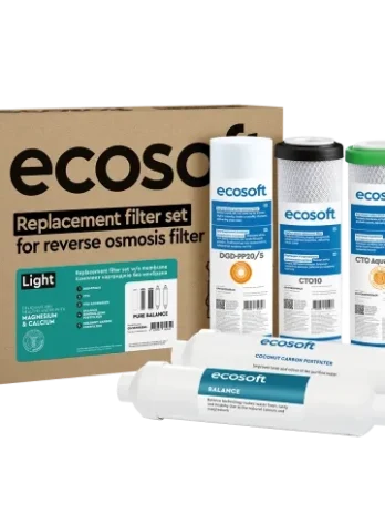 Jeu de 5 filtres pour Ecosoft Pure balance SANS membrane