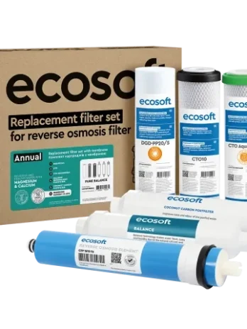 Jeu de 6 filtres pour Ecosoft Pure balance AVEC membrane