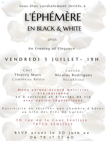 Dîner Black & White