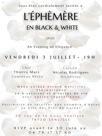 Dîner Black & White